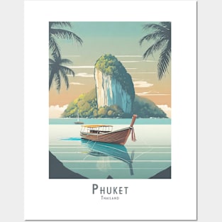 Serene Phuket Thailand Seascape Posters and Art